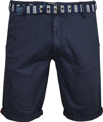 No-Excess Shorts Twill Navy