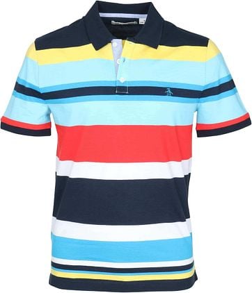 Original Penguin Poloshirt Farbe Streifen