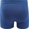 Bjorn Borg Boxers 3Pack Stretch Blue Product / Achterkant