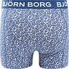 Bjorn Borg Boxers 3Pack Stretch Blue Product / Achterkant