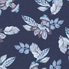 DESOTO Hemd Druck Denim Blooming Navy Product / Detail