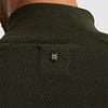 PME Legend Buckley Cardigan Olive Green Model / Detail