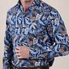 R2 Shirt Print Leaves  Model / Detail