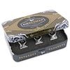 Sir Redman Suspender Buttons Silver Verpakking