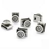 Sir Redman Boutons Bretelles Antique Argent SR-BTNS-ASI commander en ligne | Suitable