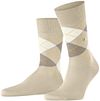 Burlington Manchester Socken Kariert Light Beige 4840 21088-4840 kaufen | Suitable