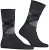 Burlington Manchester Socks Checkered Anthracite 3095 Product