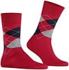 Burlington Manchester Socken Kariert Rot 8048 Product