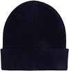 Knowledge Cotton Apparel Beanie Wool Dark Blue Product / Achterkant