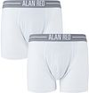 Alan Red Boxershorts Weiß 2er-Pack 7001-01 Boxer Lasting