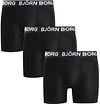 Bjorn Borg Sports Boxers Lot de 3 Noir  10004195-MP001 commander en ligne | Suitable