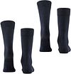 Falke 2-pack Happy Chaussettes Marine Product / Achterkant