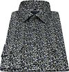 OLYMP Luxor MF Shirt Floral Print Dark Blue Product / Detail