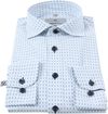 Suitable Prestige Overhemd Print Lichtblauw 216-2 Prestige Sky Jacquard online bestellen | Suitable