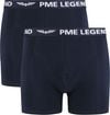 PME Legend Boxershorts 2-Pack Uni Donkerblauw