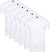 Alan Red Special Offer O-Neck T-shirts White 6-Pack 6672/6P/01