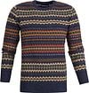 Barbour Pull-over Laine Fairisle Pattern MKN1027-NY72 commander en ligne | Suitable