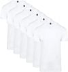 Alan Red Vermont T-Shirt V-Neck White 6 Pack 6671/6P/01 Vermont 6pack order online | Suitable