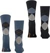 Burlington Everyday 2-Pack Dark Blue Grey 6797 Product / Achterkant