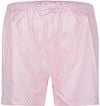 Steppin' Out Boxershort Poplin Stripe Light Pink Product / Achterkant