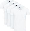 Suitable Vitasu T-Shirt V-Neck White 4-Pack order online | Suitable