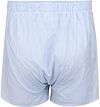 Steppin' Out Boxershort Striped Oxford Blau Product / Achterkant