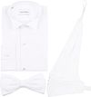 Jupe Blanche Colis Chemise + Gilet + Nœud En Coton Moldau commander en ligne | Suitable