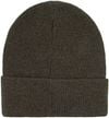 KnowledgeCotton Apparel Beanie Wool Dark Green Product / Achterkant