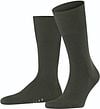 Falke Airport Sok Wol Blend 7155 Donkergroen Product