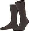 Falke Airport Sok Donkerbruin Melange Product / Detail
