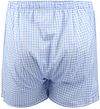 Steppin' Out Boxershort Checkered Blue Product / Achterkant