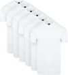 Suitable Obra T-Shirt High Round Neck White 6-Pack