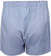 Steppin' Out Boxershort Dobby Checkered Blue Product / Achterkant