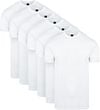 Suitable Obra T-Shirt Hoher Rundhalsausschnitt Weiß 6-Pack 60-6 Obra