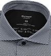 Olymp Level 5 Shirt Body Fit Circles Black Product / Detail