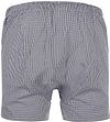 Steppin' Out Boxershort A Carreaux Marine Product / Achterkant