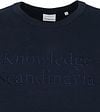 KnowledgeCotton Apparel Trui Elm Donkerblauw Product / Detail