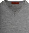 Suitable Pullover V-Hals Wol Grijs Product / Detail