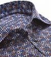 Ledub Shirt Print Dark Blue Product / Detail