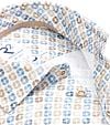R2 Knitted Knitted Shirt Beige Blue Product / Detail