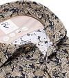 R2 Hemd Knitted Paisley Beige Product / Detail