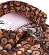 R2 Shirt Lyocell Print Brique Product / Detail