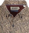 Scotch and Soda Shirt Print Beige Product / Detail