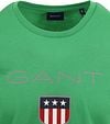 Gant T-shirt Shield Logo Green Product / Detail