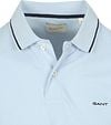 Gant Tipping Piqué Polo Shirt Light Blue Product / Detail