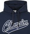 Champion Hoodie College Logo Dunkelblau Product / Detail