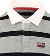 NZA Polo Cheviot Strepen Grijs Product / Detail
