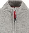 NZA Half Zip Sweater Ohaeawai Wool Grey Product / Detail