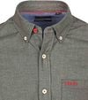 NZA Shirt James Twill Gravel Green Product / Detail