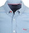 NZA Shirt Omar Fine Corduroy Light Blue Product / Detail